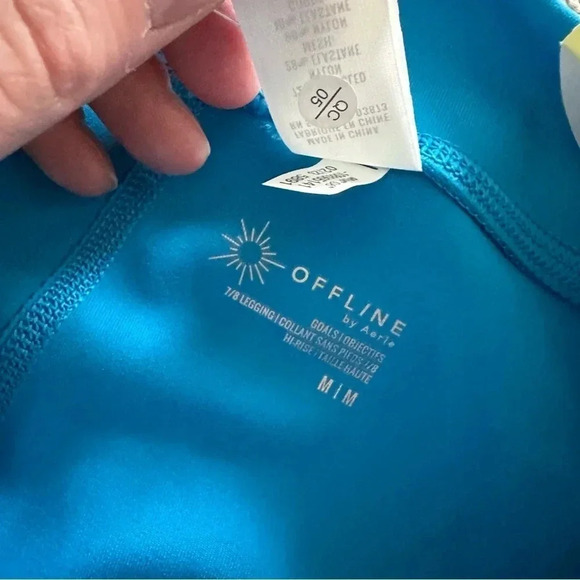 Aerie Offline Goals 7/8 Legging Hi Rise Size Medium - Picture 3 of 8